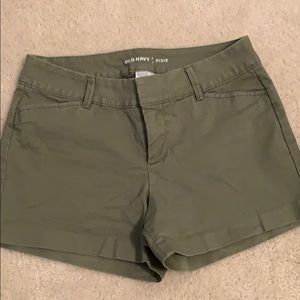 Old Navy Pixie Green Shorts